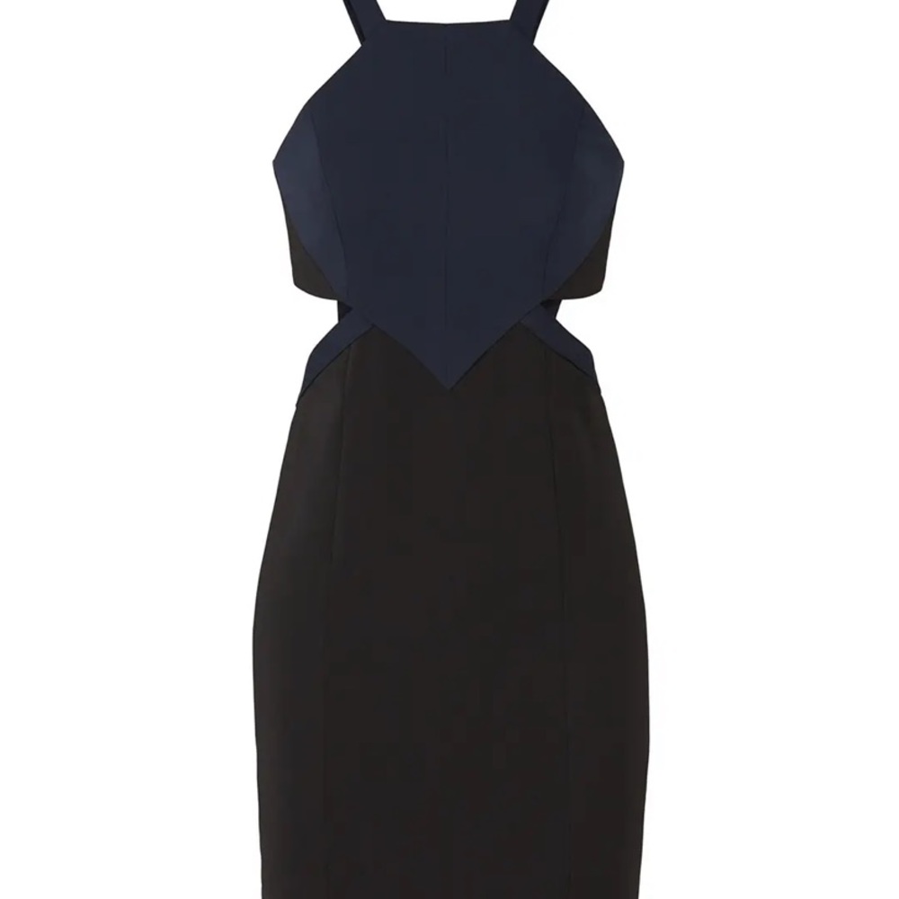 Jay Godfrey cutdown cocktail dress